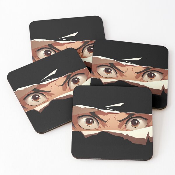 Item preview, Inosuke Hashibira Demon Slayer Wide Eyes Fierce Torn Paper Peek designed and sold by PMartistStudio.