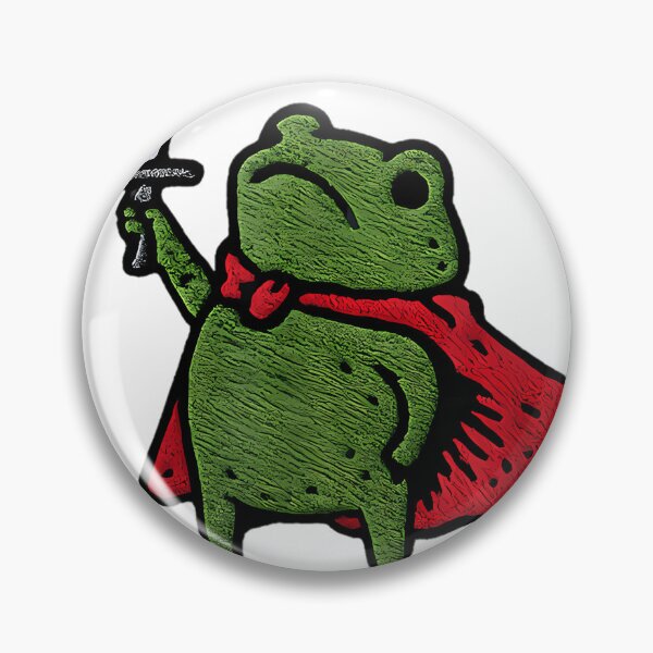 Item preview, Huzzah Frog With Sword designed and sold by ReinholdGerlach.