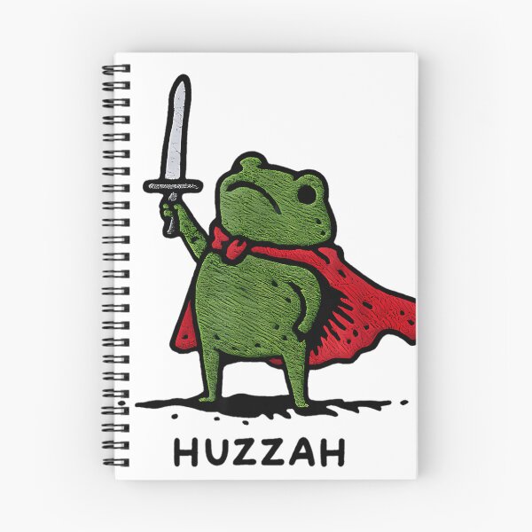 Item preview, Huzzah Frog With Sword designed and sold by ReinholdGerlach.