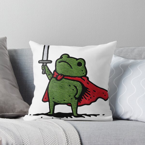 Item preview, Huzzah Frog With Sword designed and sold by ReinholdGerlach.