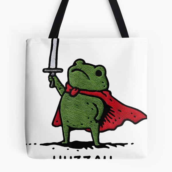 Item preview, Huzzah Frog With Sword designed and sold by ReinholdGerlach.