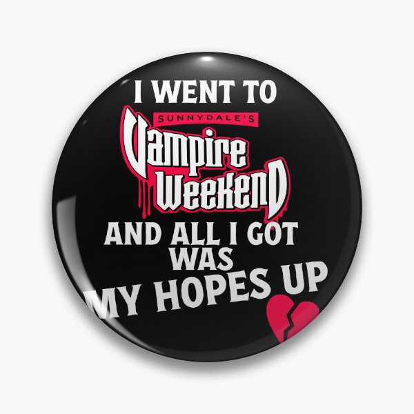 Item preview, Went to Sunnydale's Vampire Weekend designed and sold by arcanafoundry.