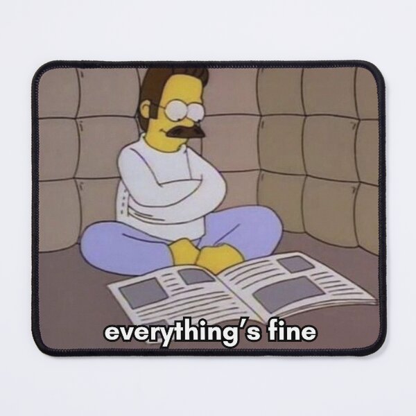Item preview, Ned Flanders Meme Simpson  designed and sold by Crealice.