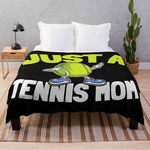 Item preview, Just A Tennis Mom Funny Sports Quote designed and sold by WayTBeenkenArt.