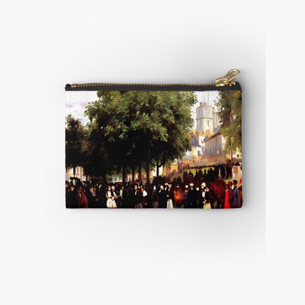 Item preview, Festive Day Along the Seine: Flags, Light, and Leisure in Argenteuil designed and sold by artdesignsnow.