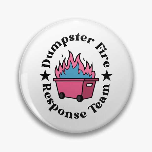 Item preview, Dumpster Fire Response Team Leader Raccoon Spirit Division designed and sold by SWETA HALDER.