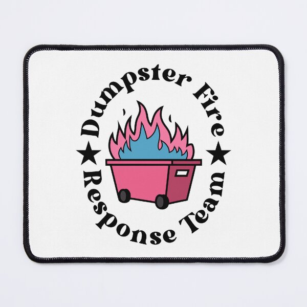 Item preview, Dumpster Fire Response Team Leader Raccoon Spirit Division designed and sold by SWETA HALDER.