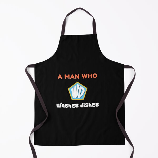 Item preview, A Man Who Washes Dishes Throw Pillow designed and sold by heyyoyeah63.