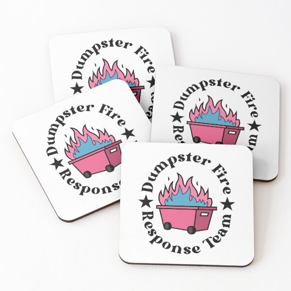 Item preview, Dumpster Fire Response Team Leader Raccoon Spirit Division designed and sold by SWETA HALDER.