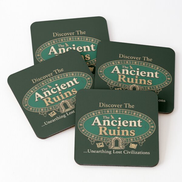 Item preview, Ancient Ruins – Archaeology Exploration Emblem designed and sold by Dogandesighn.