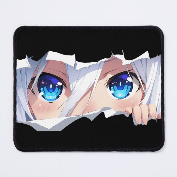 Item preview, Origami Tobiichi Date A Live Cool Blue Eyes Peeker Through Torn Paper designed and sold by PMartistStudio.