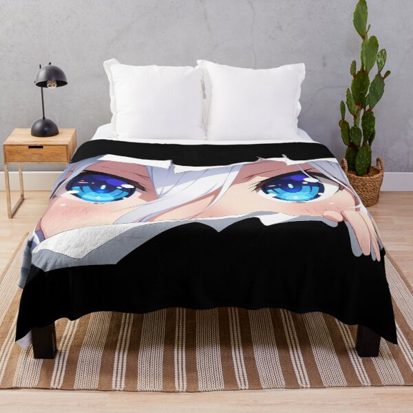 Item preview, Origami Tobiichi Date A Live Cool Blue Eyes Peeker Through Torn Paper designed and sold by PMartistStudio.