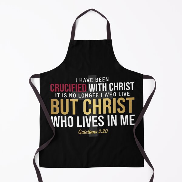Item preview, Galatians 2:20 Christ Lives In Me Christian Faith T-Shirt designed and sold by SayIt-Wear.