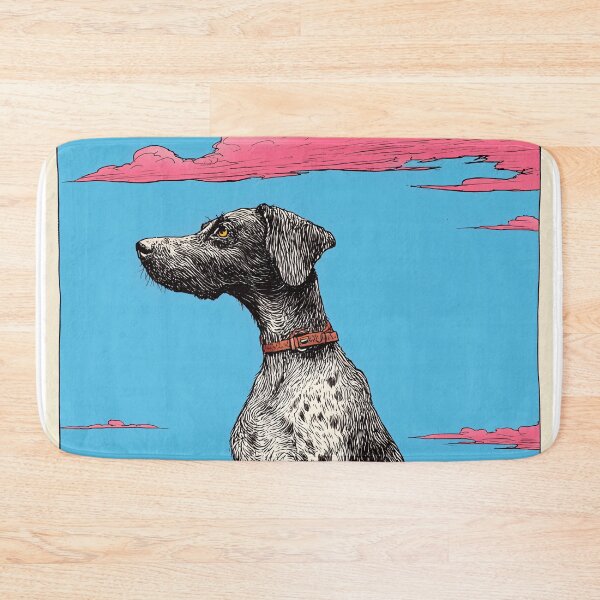 Item preview, German Shorthaired Pointer in a Vibrant Landscape designed and sold by lautir.