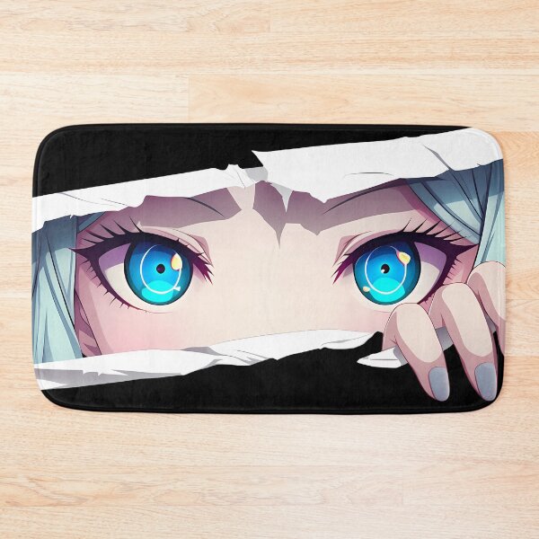 Item preview, Monokuma Danganronpa Eyes Peeker Torn Paper Glowing Stare designed and sold by PMartistStudio.