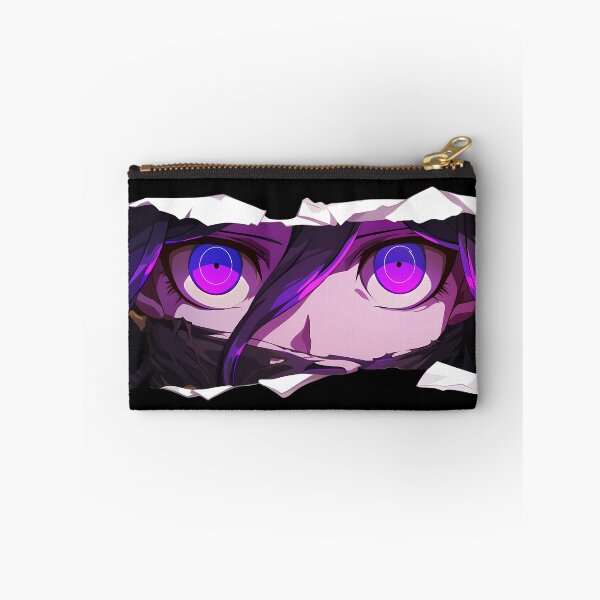 Item preview, Kokichi Ouma Danganronpa Eyes Peeker Torn Paper Purple Stare designed and sold by PMartistStudio.