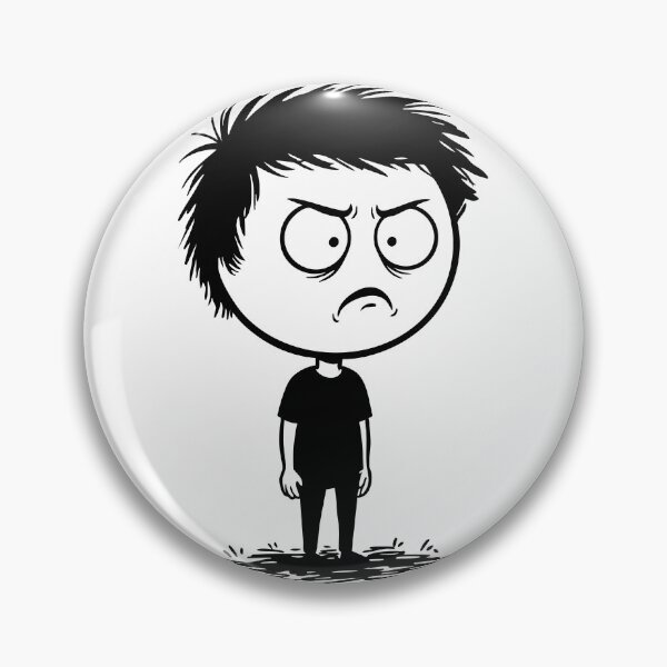 Item preview, Sulky Child, Silent Anger, Minimalist designed and sold by PixelStudioBe.