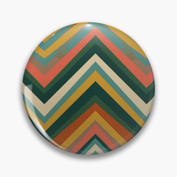 Item preview, Retro Boho Chevron Zig Zag Pattern - Earthy Autumn Tones designed and sold by Far Out Goods.