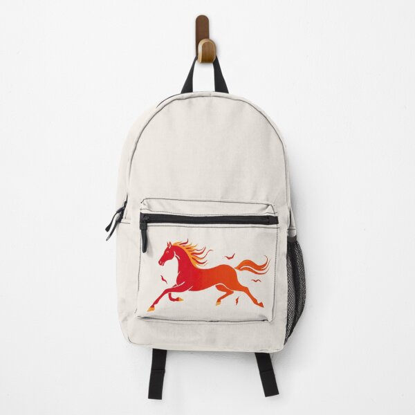 Item preview, Fiery Red Running Horse Bold Minimalist Animal Design designed and sold by OneLook.