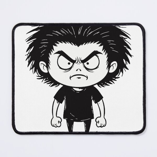Item preview, Child Anger Determination Black and White designed and sold by PixelStudioBe.