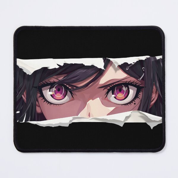 Item preview, Toko Fukawa Danganronpa Eyes Peeker Torn Paper Pink Mystery designed and sold by PMartistStudio.