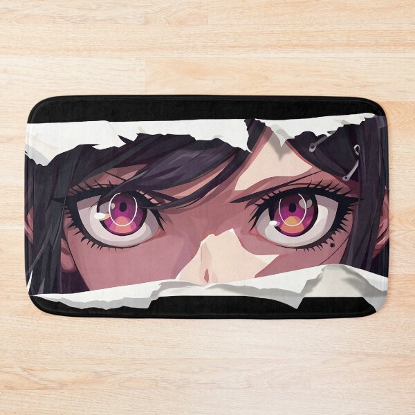 Item preview, Toko Fukawa Danganronpa Eyes Peeker Torn Paper Pink Mystery designed and sold by PMartistStudio.