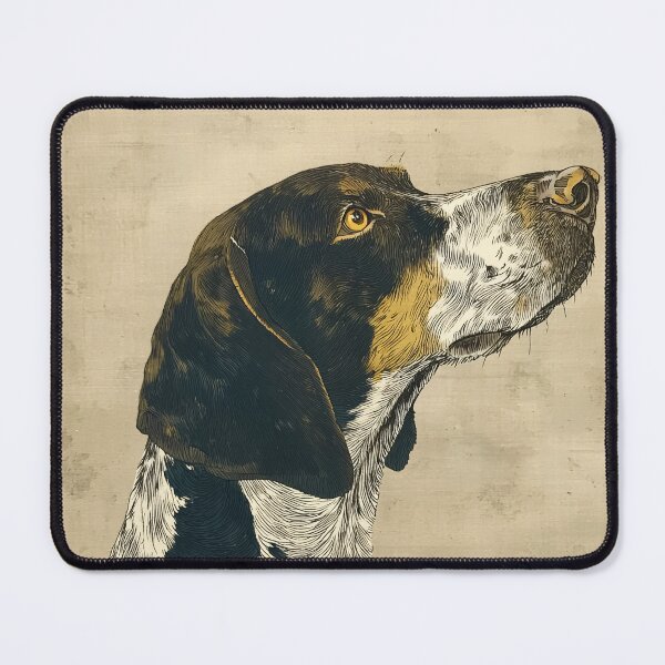Item preview, Attentive German Shorthaired Pointer Portrait designed and sold by lautir.