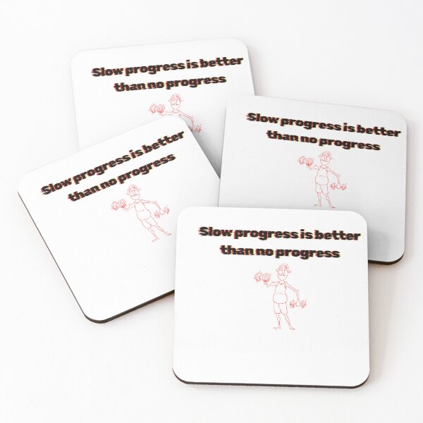 Item preview, The Humorous Choice: Funny Beginner Gym Motivation - Slow Progress designed and sold by artsdylan.
