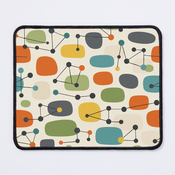 Item preview, Atomic Mid Century Modern Starburst - Retro 1950s Pattern designed and sold by Far Out Goods.