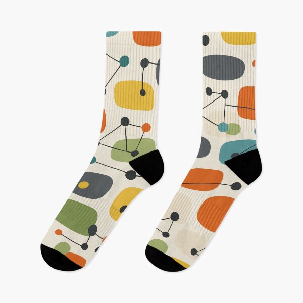 Item preview, Atomic Mid Century Modern Starburst - Retro 1950s Pattern designed and sold by Far Out Goods.