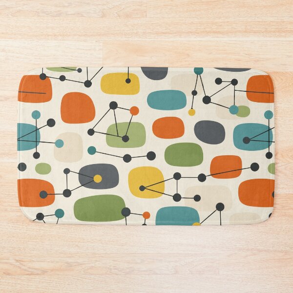 Item preview, Atomic Mid Century Modern Starburst - Retro 1950s Pattern designed and sold by Far Out Goods.
