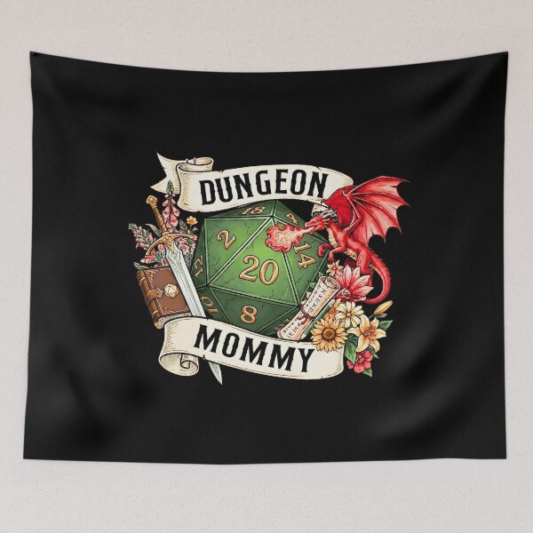 Item preview, DND MOM, D&D DUNGEON MOMMY, Dnd mothers day, D&D mom designed and sold by DungeonAtelier.