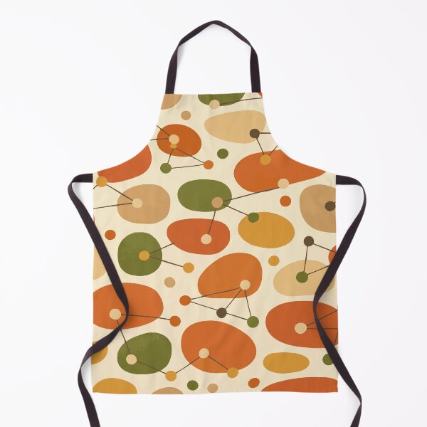 Item preview, Mid Century Modern Organic Abstract - Earth Tone Pebble Pattern designed and sold by Far Out Goods.