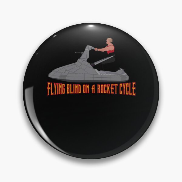 Item preview, Flying Blind on a Rocket Cycle  designed and sold by Yassine Aztotai.