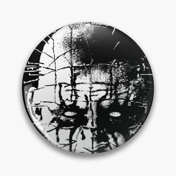 Item preview, Black Metal Pinhead designed and sold by RiverLittle.
