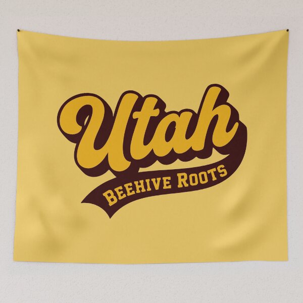 Item preview, Utah Strong: Beehive Roots Heritage Script designed and sold by Cozy-Old-Pub.