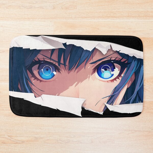 Item preview, Sayaka Maizono Danganronpa Blue Eyes Idol Peeker Torn Paper designed and sold by PMartistStudio.