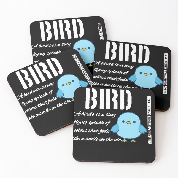 Item preview, Cute Blue Chubby Bird Cartoon Sticker designed and sold by Hellohychandan.