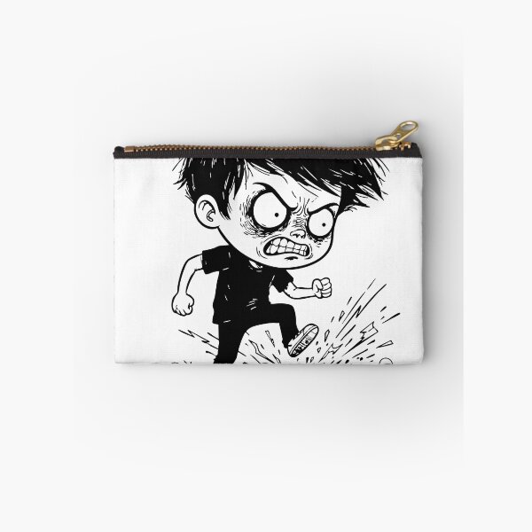 Item preview, Angry Gamer Broken Keyboard Black and White Manga designed and sold by PixelStudioBe.