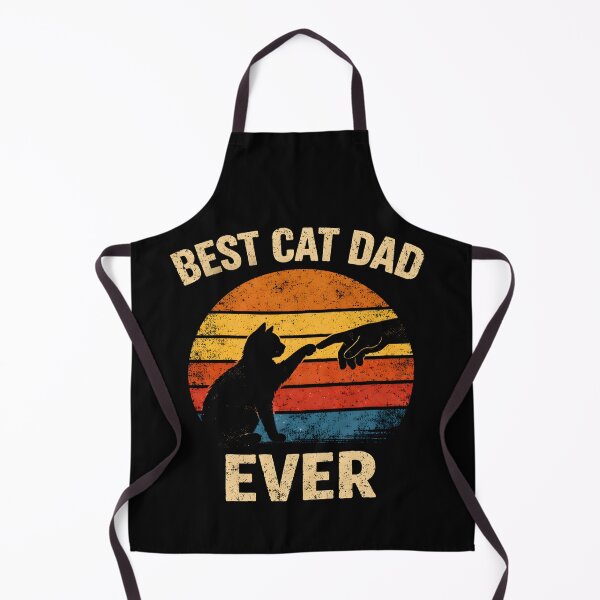 Item preview, Best Cat Dad Ever – Funny Vintage Retro Cat Lover Gift designed and sold by Artbyrome.