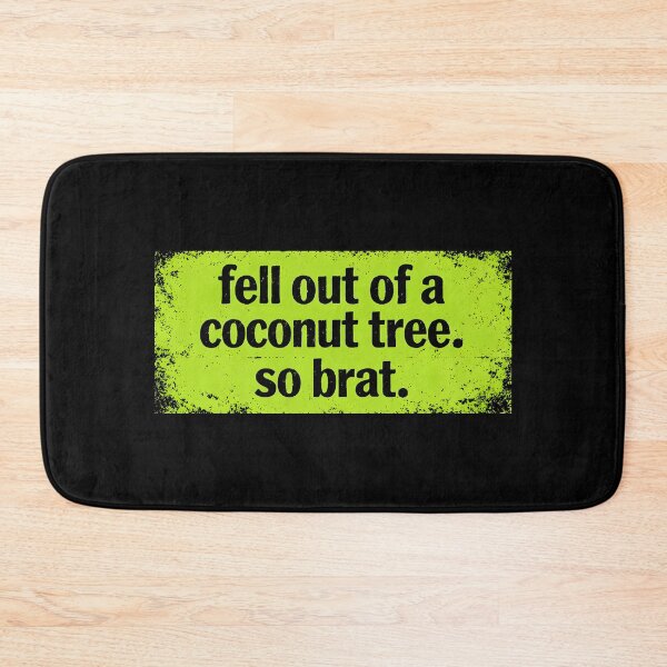 Item preview, Fell Out of a Coconut Tree Brat Summer Aesthetic Coconut Tree Quote designed and sold by SplashTastic.