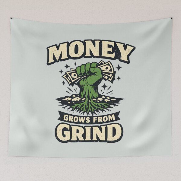 Item preview, Money Grows From Grind – Hustle Motivation  designed and sold by SidTastic .