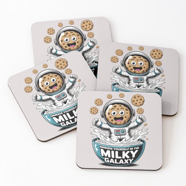Item preview, Immerse in the Milky Galaxy – Space Cookie Cereal Design designed and sold by Art-Arcade6.