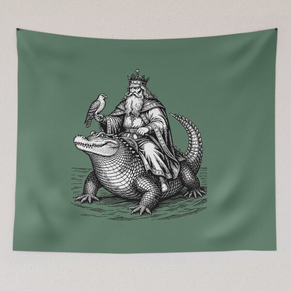 Item preview, The Hawk-Bearer’s Silent Dominion designed and sold by taiche.