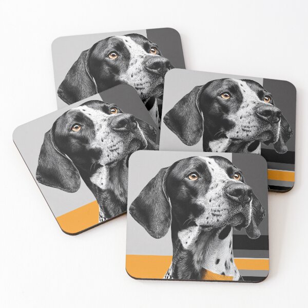 Item preview, Stylized Portrait of a German Shorthaired Pointer designed and sold by lautir.