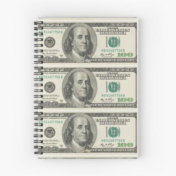 Item preview, Realistic Hundred Dollar Bill Sticker designed and sold by hollyberry2424.