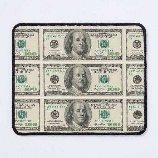 Item preview, Realistic Hundred Dollar Bill Sticker designed and sold by hollyberry2424.