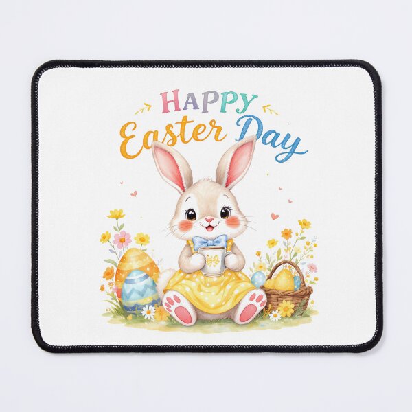 Item preview, Cute Easter Bunny Coffee Art designed and sold by Kedspicedesign.