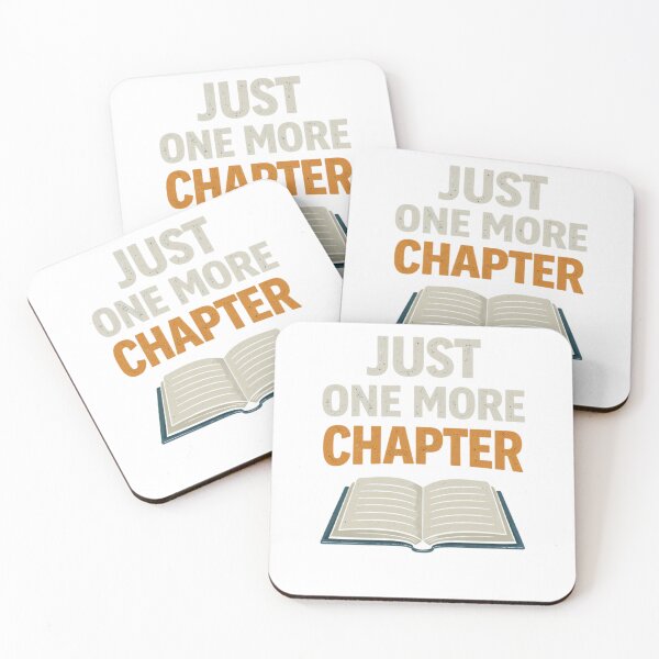 Item preview, Just One More Chapter – Funny Book Lover Reading Tee designed and sold by Brinevex Co..
