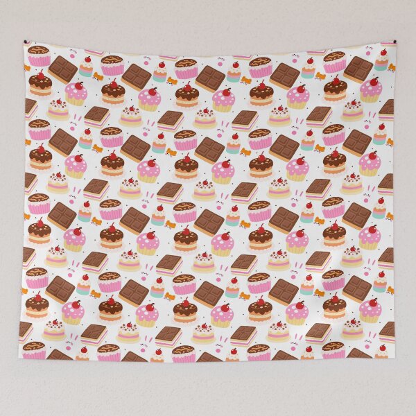 Item preview, Sweet Cocoa World Seamless designed and sold by KJackArtwork.
